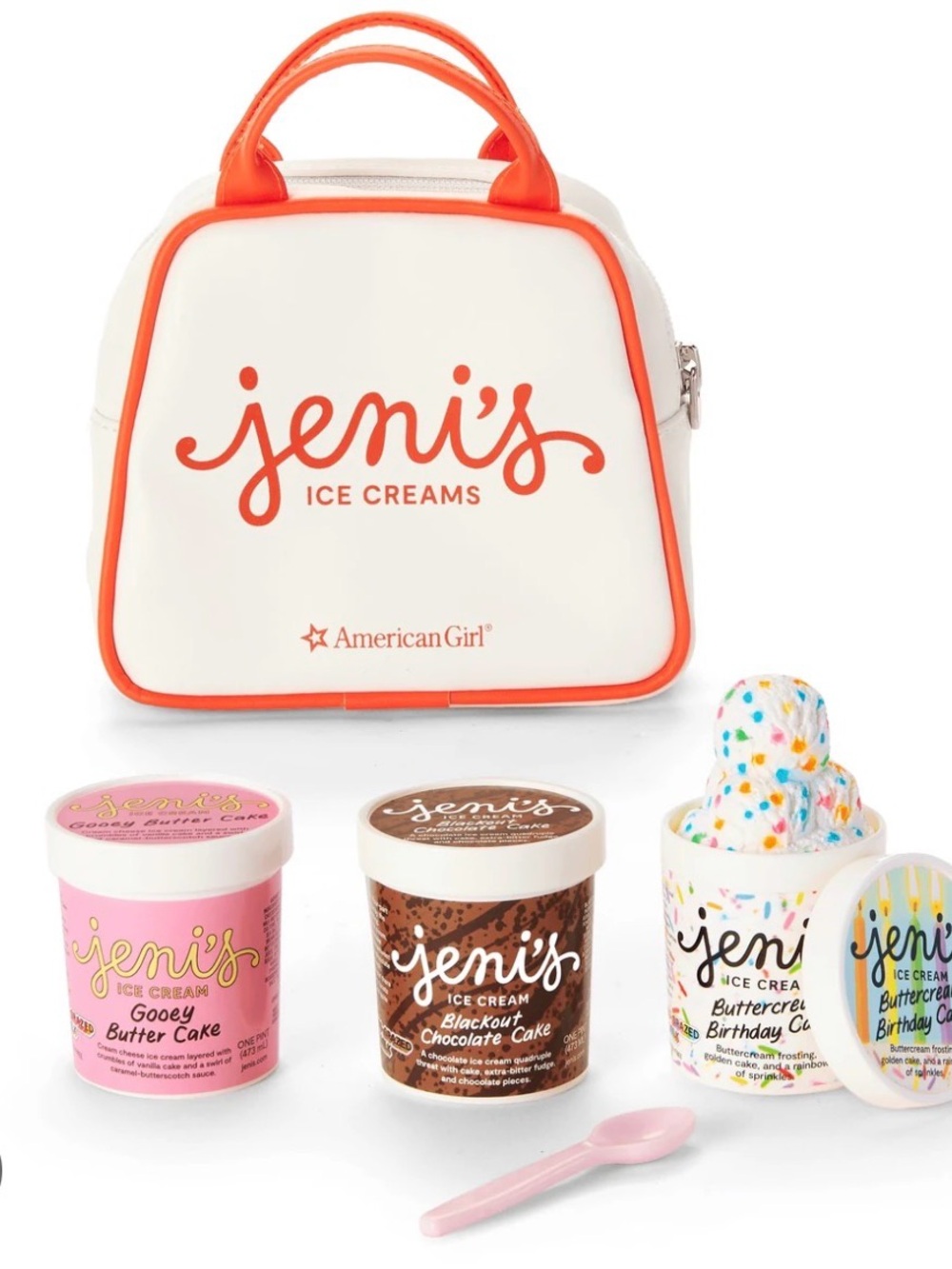 American Girl Splendid Ice Cream Tote
